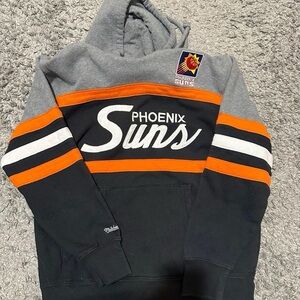 Phenix Suns Gray and Black Sweatshirt with Orange Highlights - fits like a mediu